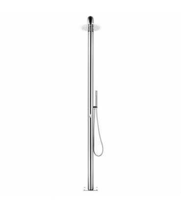 vidaXL Garden Shower 225 cm Stainless Steel