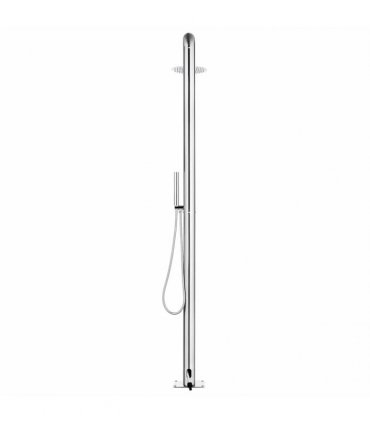 vidaXL Garden Shower 225 cm Stainless Steel