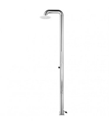 vidaXL Garden Shower 225 cm Stainless Steel