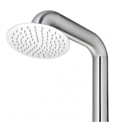 vidaXL Garden Shower 225 cm Stainless Steel