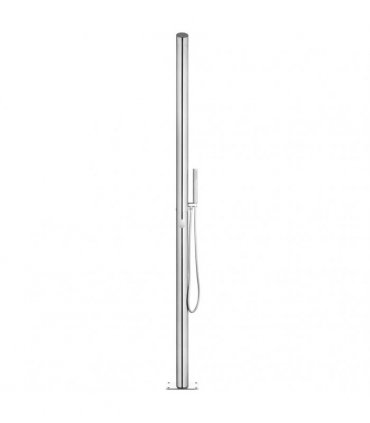 vidaXL Garden Shower 220 cm Stainless Steel