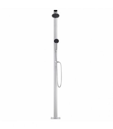 vidaXL Garden Shower 215 cm Aluminium
