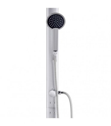 vidaXL Garden Shower 215 cm Aluminium
