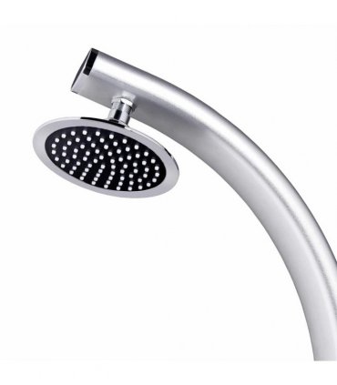 vidaXL Garden Shower 215 cm Aluminium