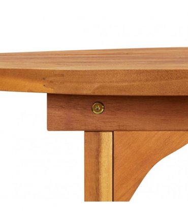 vidaXL Garden Dining Table 220x90x75 cm Solid Acacia Wood