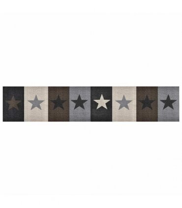 vidaXL Kitchen Carpet Washable Stars 60x300 cm