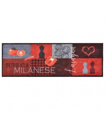 vidaXL Kitchen Carpet Washable Tomatoes 60x300 cm