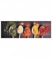 vidaXL Kitchen Carpet Washable Spoons 60x300 cm