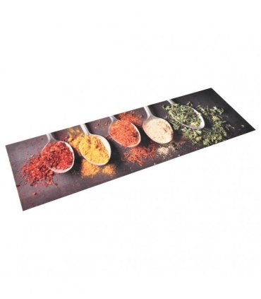 vidaXL Kitchen Carpet Washable Spoons 60x300 cm