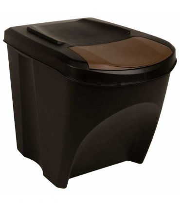 vidaXL Stackable Dustbins 4 pcs Anthracite 100 L