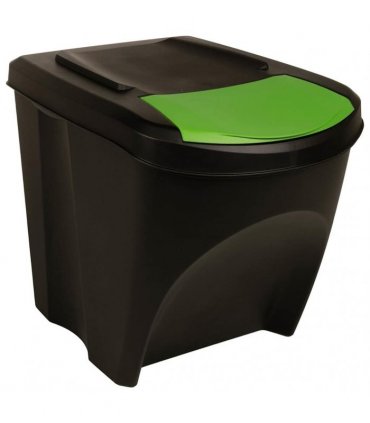 vidaXL Stackable Dustbins 4 pcs Anthracite 100 L