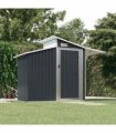 vidaXL Garden Shed Anthracite 270x130x208.5 cm Galvanised Steel