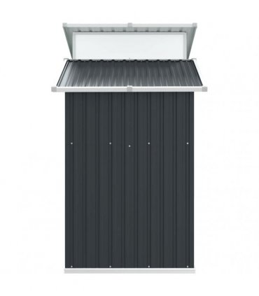 vidaXL Garden Shed Anthracite 270x130x208.5 cm Galvanised Steel