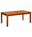 vidaXL Garden Coffee Table 110x60x45 cm Solid Acacia Wood