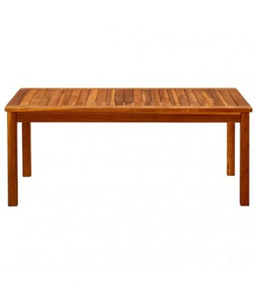vidaXL Garden Coffee Table 110x60x45 cm Solid Acacia Wood