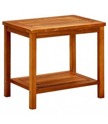 vidaXL Coffee Table 50x35x45 cm Solid Acacia Wood