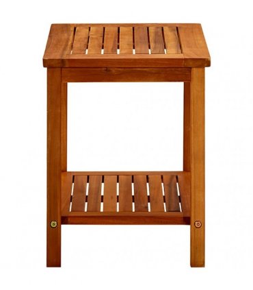vidaXL Coffee Table 50x35x45 cm Solid Acacia Wood