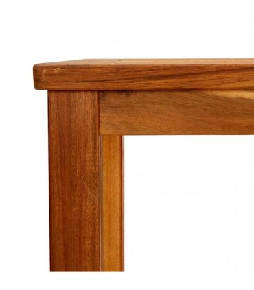 vidaXL Garden Console Table 80x35x75 cm Solid Acacia Wood