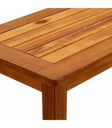 vidaXL Garden Console Table 80x35x75 cm Solid Acacia Wood