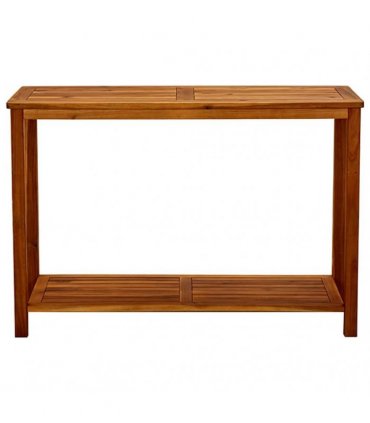 vidaXL Garden Console Table 110x40x75 cm Solid Acacia Wood
