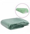 vidaXL Greenhouse Replacement Cover (27 m²) 300x900x200 cm Green