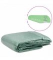 vidaXL Greenhouse Replacement Cover (45 m²) 300x1500x200 cm Green