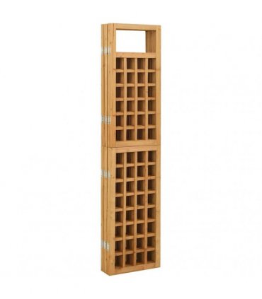 vidaXL 6-Panel Room Divider/Trellis Solid Fir Wood 242,5x180 cm