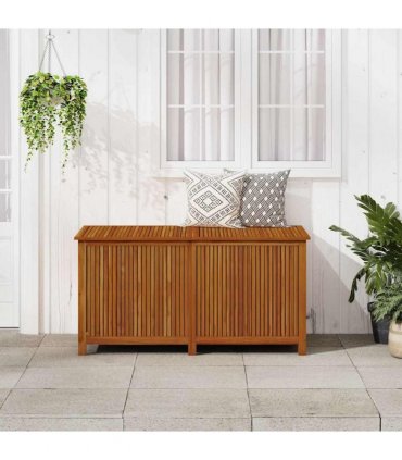 vidaXL Garden Storage Box 150x80x75 cm Solid Acacia Wood
