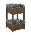 vidaXL Raised Bed 40x40x71 cm Polypropylene
