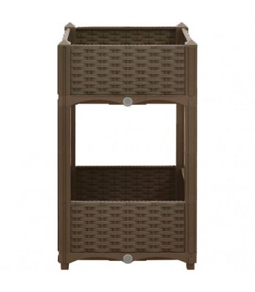 vidaXL Raised Bed 40x40x71 cm Polypropylene
