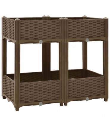 vidaXL Raised Bed 80x40x71 cm Polypropylene