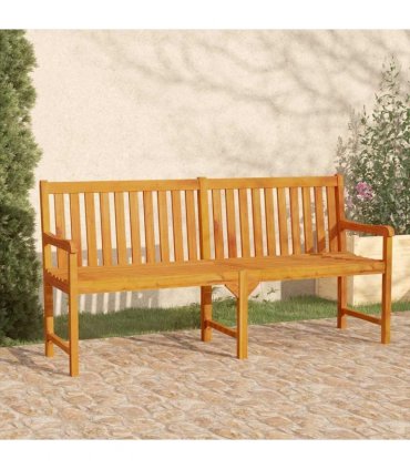 vidaXL Garden Bench 180 cm Solid Acacia Wood