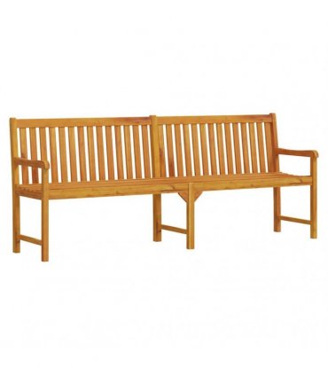 vidaXL Garden Bench 220 cm Solid Acacia Wood