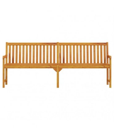 vidaXL Garden Bench 220 cm Solid Acacia Wood