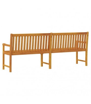 vidaXL Garden Bench 220 cm Solid Acacia Wood