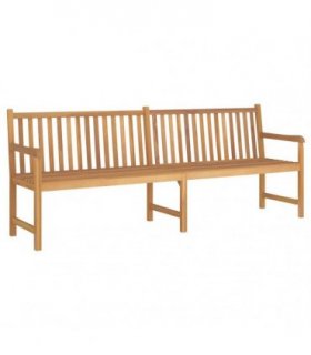 vidaXL Garden Bench 228 cm Solid Teak Wood