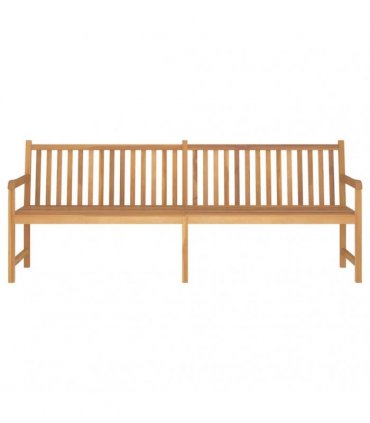 vidaXL Garden Bench 228 cm Solid Teak Wood