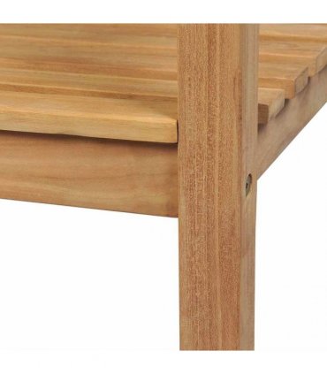 vidaXL Garden Bench 228 cm Solid Teak Wood