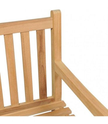 vidaXL Garden Bench 228 cm Solid Teak Wood
