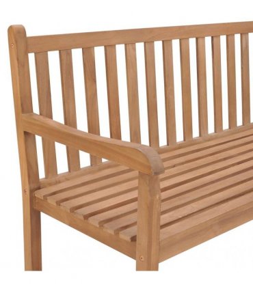 vidaXL Garden Corner Bench 185x185x90 cm Solid Teak Wood