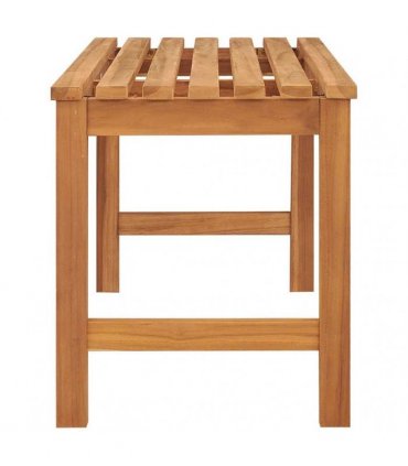 vidaXL Garden Bench 114 cm Solid Teak Wood