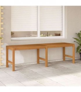 vidaXL Garden Bench 150 cm Solid Teak Wood