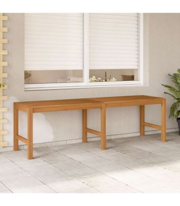 vidaXL Garden Bench 150 cm Solid Teak Wood