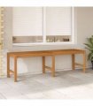 vidaXL Garden Bench 150 cm Solid Teak Wood