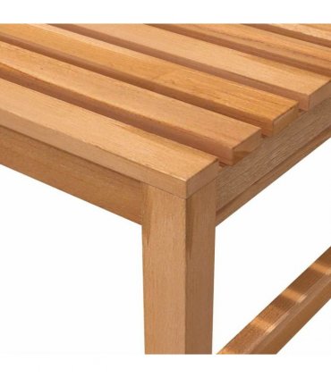 vidaXL Garden Bench 150 cm Solid Teak Wood