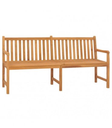 vidaXL Garden Bench 180 cm Solid Teak Wood
