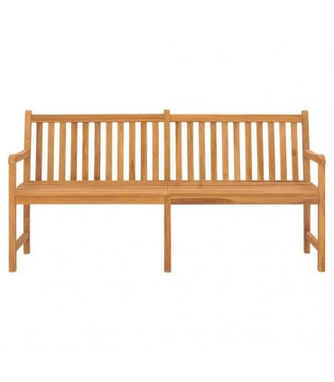 vidaXL Garden Bench 180 cm Solid Teak Wood