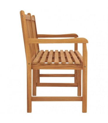 vidaXL Garden Bench 180 cm Solid Teak Wood