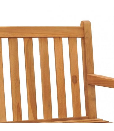vidaXL Garden Bench 180 cm Solid Teak Wood