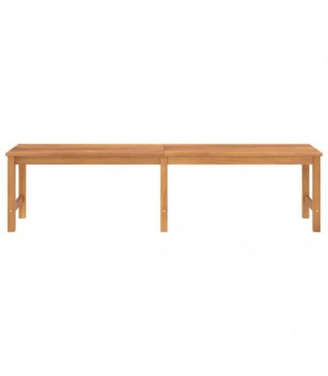 vidaXL Garden Bench 180 cm Solid Teak Wood